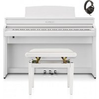 Kawai CA501 Digital Piano Package Satin White