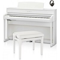 Kawai CA701 Digital Piano Package Satin White