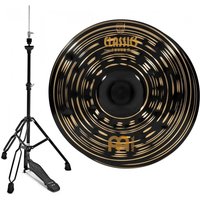 Meinl Classics Custom Dark 13 Hi-Hats & Hi-Hat Stand Black