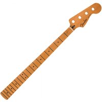 Fender Satin Roasted Maple Jazz Bass Neck 12" Flat Oval Shape