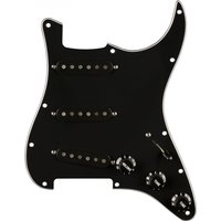 Fender Pre-Wired Strat Pickguard Pure Vintage 59 w/RWRP Midde Black