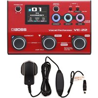 Boss VE-22 Vocal Performer with Power Supply