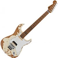 Charvel Henrik Danhage Ltd Ed Signature Pro-Mod So-Cal White Relic