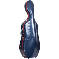 BAM Graffiti Hightech Slim Cello Case Blue & Red
