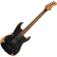 Charvel Pro-Mod Relic San Dimas Style 1 HH FR PF Weathered Black