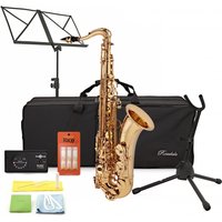 Rosedale Professional Tenor Saxophone Complete Pack by Gear4music