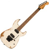 Charvel Pro-Mod Relic San Dimas Style 1 HH FR PF Weathered White
