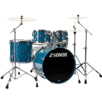 Sonor AQ1 20 5pc Drum Kit w/Hardware Caribbean Blue