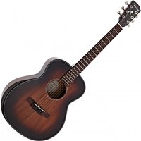 Hartwood Artiste Travel Acoustic Guitar Natural Koa