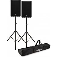 Electro-Voice ZLX-15 G2 Passive PA Speakers with Stands