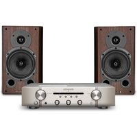 Marantz PM6007 Silver & Wharfedale Diamond 9.1 Walnut Hi-Fi Bundle