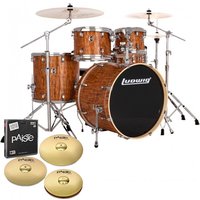 Ludwig Evolution 22 5pc Drum Kit w/Cymbals Cherry