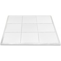 3m x 3m Portable Dance Floor by Gear4music White Finish