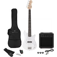 VISIONSTRING 3/4 Bass Guitar Pack White - Nearly New