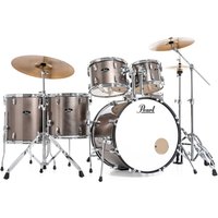 Pearl Roadshow 6pc Drum Kit w/Sabian Cymbals Bronze Metallic