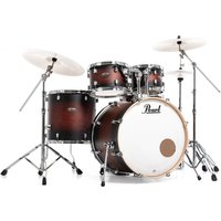 Pearl Decade Maple 22 Am Fusion mit Hardware Satin Brown Burst