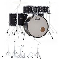 Pearl Decade Maple 22 7pc Drum Kit w/Hardware Satin Slate Black