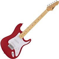LA Select Electric Guitar by Gear4music Red