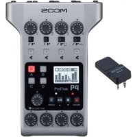 Zoom PodTrak P4 With Bluetooth Adapter