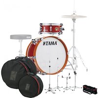 Tama Club-JAM Mini Gig Pack w/Hardware and Bags Candy Apple Mist
