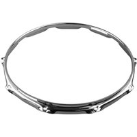 Shaw 14 10 Lug Snare Seite dreifach Flansch Drum Hoop Chrom