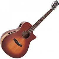 Hartwood Sonata Concert Electro Acoustic Guitar Bourbon Burst