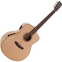 Hartwood Sonata Jumbo Electro Acoustic Guitar Natural