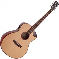 Hartwood Artiste Orchestra Model Electro Acoustic Guitar Natural
