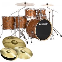 Ludwig Evolution 22 6pc Drum Kit w/Cymbals Cherry