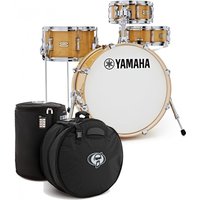 Yamaha Stage Custom Hip 20" 4pc Shell Pack Natural Wood w/Bags