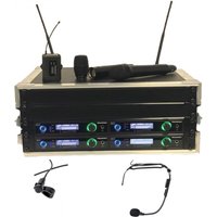 Trantec S5.5 Custom 4-12 Way Racked Wireless Microphone System