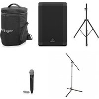 Behringer B1X Portable PA System Bundle