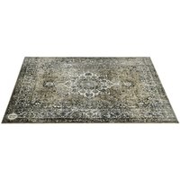Drum N Base Vintage Persian Drum Rug Green 185 x160cm