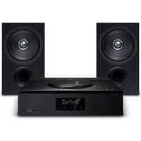 Technics SA-C600 Network CD Receiver and Bookshelf Speakers Black