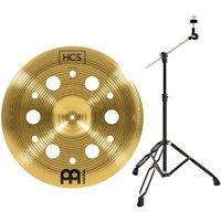 Meinl HCS 18" Trash China Cymbal & Gear4music Boom Arm Stand Black