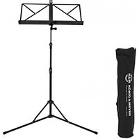 K&M 10050 Music Stand and 10012 Carry Bag Package