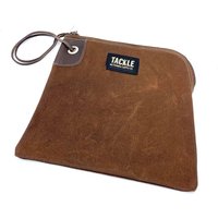 Tackle Zippered Accessory Bag Brown