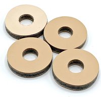Tackle Leather Cymbal Washers 4 Pack
