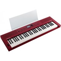 Roland GO:KEYS 3 Keyboard Dark Red with Music Rest