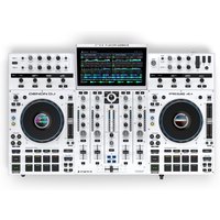Denon DJ Prime 4 + Limited Edition White Standalone DJ Controller