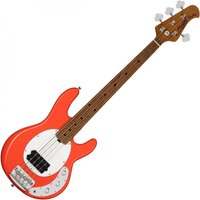 Sterling StingRay Short Scale Bass Fiesta Red