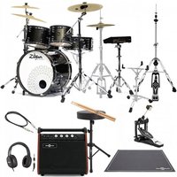 Zildjian ALCHEM-E Series Gold EX Kit with Single Pedal Custom Bundle