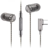 SoundMAGIC E11D In Ear Isolating USB-C Earphones with Mic Silver