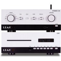 LEAK STEREO 130 Integrated Amp & CD Transport HiFi Package Silver