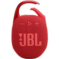 JBL Clip 5 Portable Bluetooth Speaker Red