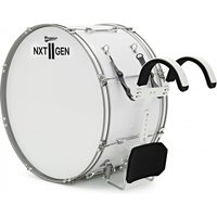 Premier NXT GEN Marching 28" x 14" Bass Drum White