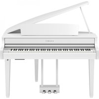 Yamaha CLP 865 Digital Grand Piano Polished White