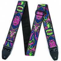 Dunlop ILD05 ILOVEDUST Guitar Strap Fangs Green