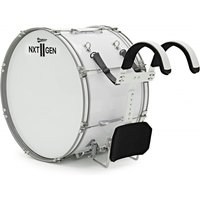 Premier NXT GEN Marching 24" x 14" Bass Drum White