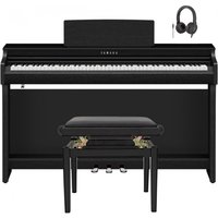 Yamaha CLP 825 Digital Piano Package Satin Black